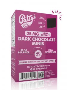 Patsys Hemp Dark Chocolate Minis
