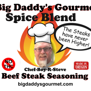 Big Daddy Spices Cinnamon Sugar Seasoning- 100MG CBD (1.25 oz)