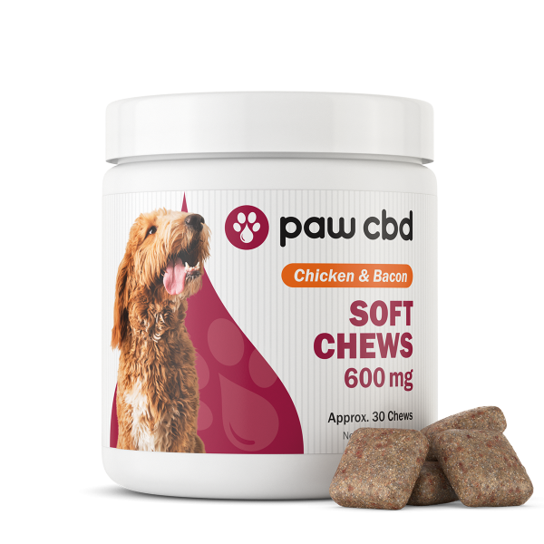 CBDMd Pet Soft Chews for Dogs CHICKEN and BACON