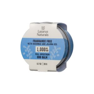 Lazarus Naturals Full Spectrum CBD Balm Fragrance Free