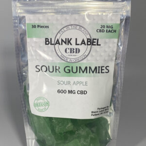 CBD Sour Gummies Individual Flavors