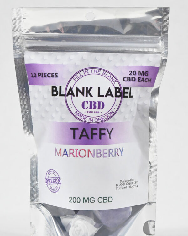 CBD Taffies Marionberry Flavor