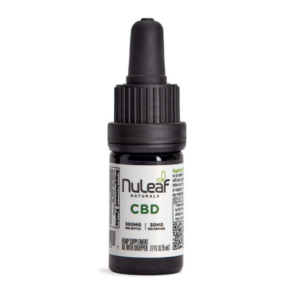NuLeaf Oil 300mg bottle 600x600 1, Nu Leaf Naturals CBD Oil
